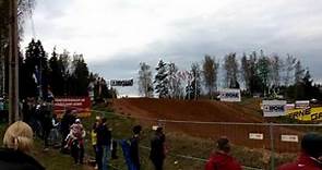 Mxgp 2016 Latvia MX1 second race jumps Arminas Jasikonis 15th