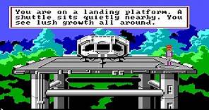 Space Quest II: Vohaul's Revenge (PC/DOS) 1987, Longplay, Sierra On-line