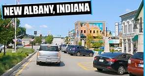 Once the LARGEST City in Indiana: New Albany, Indiana.