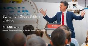 Ed Miliband on Labour's mission to switch on Great British Energy