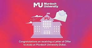Murdoch University Dubai - Accepting your Letter of Offer