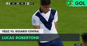 Lucas Robertone (1-0) Vélez Sarsfield vs Rosario Central | Fecha 14 - Superliga Argentina 2018/2019