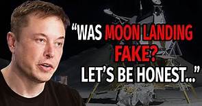 Elon Musk - People Don't Realize It About Moon Landing