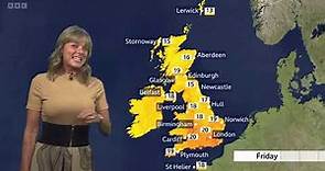 WEEKEND WEATHER FORECAST - 04/08/2023 - UK Weather Forecast - BBC WEATHER - Louise Lear