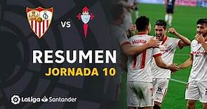 Resumen de Sevilla FC vs RC Celta (4-2)