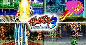 Fatal Fury 3: All 43 Super Power and Hidden Super Power Moves