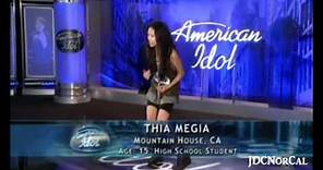 Thia Megia on American Idol season 10 audition