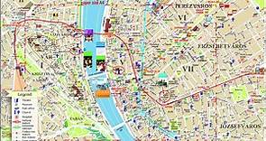 MEGA GUÍA: Mapa turístico de Budapest con plano y fotos