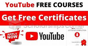 Free YouTube Courses | YouTube Creators Academy Courses | Get Certificates from YouTube