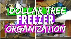 Freezer Organization | Dollar Tree Organization