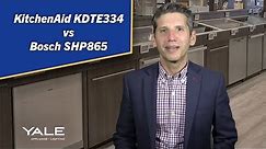 KitchenAid KDTE334 vs Bosch SHP865 Dishwashers - Ratings / Reviews / Prices