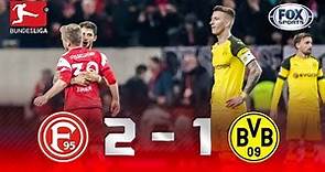 Fortuna Düsseldorf - Borussia Dortmund [2-1] | GOLES | Jornada 16 | Bundesliga
