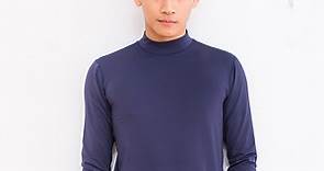 佳立適-蓄熱保暖衣-男高領-藍色 - PChome 24h購物
