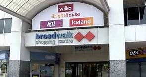 Entrance to Broadwalk Shopping Centre - Bristol, UK