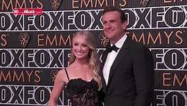 Jason Segel and girlfriend Kayla Radomski at the 2024 Emmys