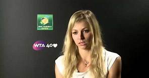Maria Kirilenko 2013 BNP Paribas Open QF Interview