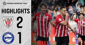 ⚽ Resumen I Bilbao Athletic 2-1 Deportivo Alavés ‘B’ I Laburpena I Segunda Federación J23