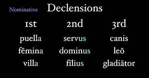 Basics of Declension