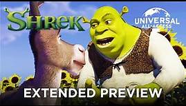 Shrek | Shrek Meets Donkey | Extended Preview