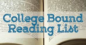High School Reading List for College-Bound Students
