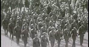 Funérailles de la Reine Astrid de Belgique à Bruxelles 03.09.1935