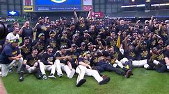 The Brewers clinch the NL Central