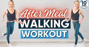 After Meal Walking Workout 10 Minutes (LOWER YOUR BLOOD SUGAR!)