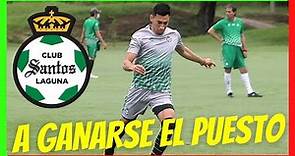 Ismael Govea jugador Santos Laguna pretemporada 2021