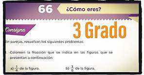Desafío 66 3 grado ¿Cómo eres? páginas 145, 146 y 147 del libro de matemáticas de 3 grado primaria