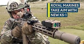 Exclusive: Royal Marines hit the range with new KS-1 assault rifle