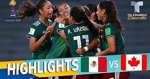 México vs. Canadá: Tri femenil a la Final de la Copa Mundial Femenina Sub-17 | Telemundo Deportes