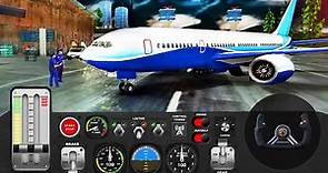 Airplane Flight Pilot Simulator 3D #2 - New Charter Airplane Unlocked Boeing 777 - Android GamePlay