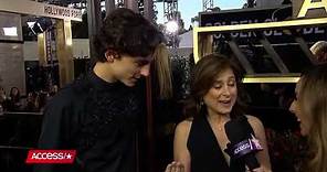 Timothée Chalamet’s Mom Gushing with Pride Over Him