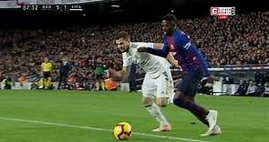 Ousmane Dembélé vs Real Madrid (H) 2018/19 English Commentary HD 1080p