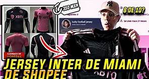 UNBOXING! Jersey Inter de Miami de Shopee (review) (Messi)
