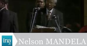 Nelson Mandela premier Président noir d'une Afrique du Sud démocratique - Archive vidéo INA