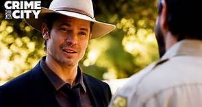 Dewey Impersonates Raylan to Seize the Pills | Justified (Timothy Olyphant, Damon Herriman)