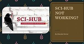 How to find working SCI HUB in 2021 || sci hub latest link || sci hub new link 2021 #SCI HUB