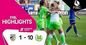 FC Carl Zeiss Jena - VfL Wolfsburg | Highlights FLYERALARM Frauen-Bundesliga 21/22