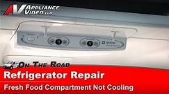 Refrigerator Diagnostic & Repair - Not cooling -Maytag, Whirlpool, Sears- MFF2557HEW