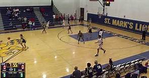 St. Mark's School of Texas vs Prestonwood Christian Academy - Plano Mens Freshman Basketball