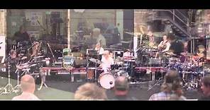 King Crimson drummers solo, Elstree, 2014