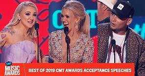 Best of 2019 CMT Music Awards Speeches Ft. Carrie Underwood, Zac Brown Band, & More