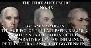 The Federalist Papers No. 46