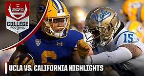 UCLA Bruins vs. California Golden Bears | Full Game Highlights