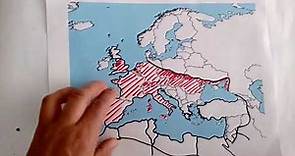 Países que comprendían el imperio Romano: mapa conceptual.2020