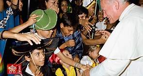 San Juan Pablo II en Brasil 1980