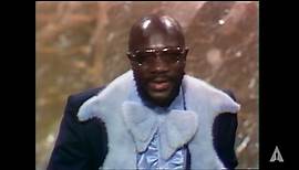 Isaac Hayes wins Best Original Song for the 'Shaft' theme song | 44th Oscars (1972)