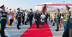 Presiden Jokowi dan Ibu Iriana Tiba di Beijing, RRT, 16 Oktober 2023