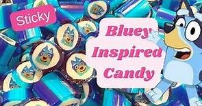 We Made Candy Inspired By BLUEY!!! |Sticky Lollies Handmade Rock|